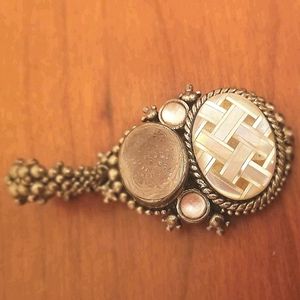 Stephen Dweck Sterling Silver with Opal Pendant